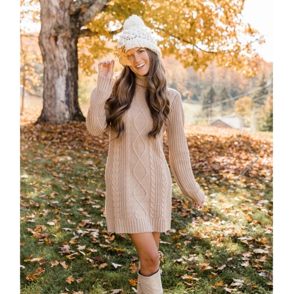 Vince Camuto dress.kowl neck. - Picture 2 of 9